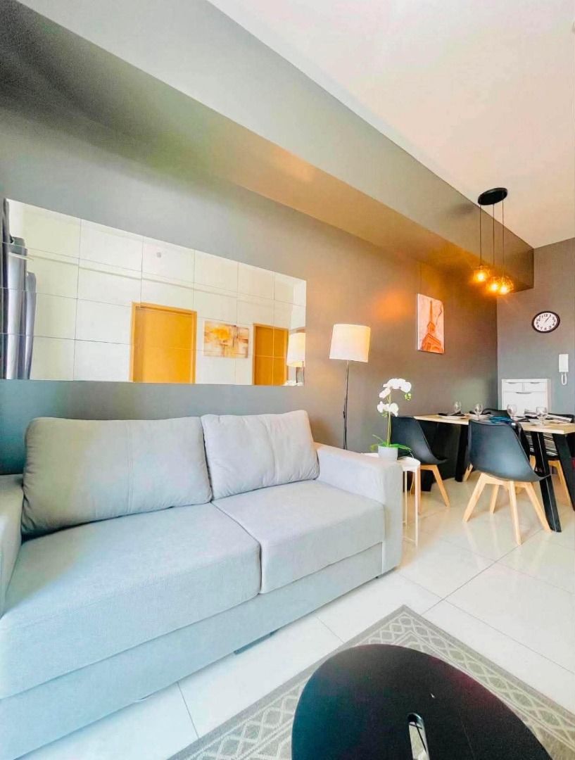 Time Square West 40k 1BR with Balcony (Category: Apartments & Condos) located in Caloocan City. Submitted by aysalpha01 (Listing ID 1469666138, Image 2). Description: TIMES SQUARE WEST 1BR with balcony FULLY FURNISHED BRAND NEW COUCH 40sqm 40k per month 6k for parking slot association dues inclusive .