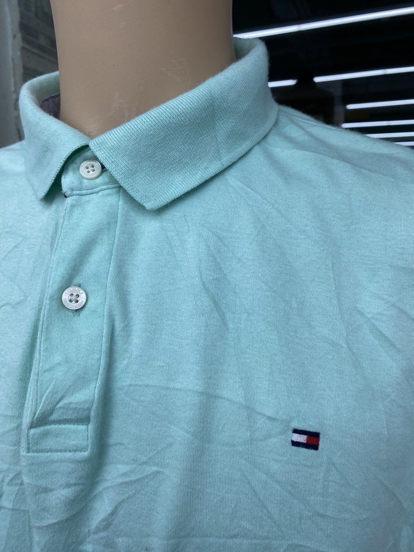 TOMMY HILFIGER POLOSHIRT (Category: Formal Shirts) located in Balamban. Submitted by anikdotal (Listing ID 1469592661, Image 2). Description: TOMMY HILFIGER POLOSHIRT Size(Large) Length(27) Width(21) Color rate(9.8/10) Excellent Condition No Issue❌ Price+Sf📨 📍Balamban Cebu.