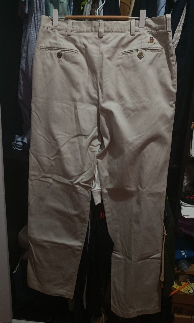 Tommy Hilfiger vintage pants (Category: Trousers) located in Jaen. Submitted by vinzyrus217291 (Listing ID 1469573748, Image 2). Description: 34x41 excellent condition no issues Nueva ecija location can do meetups or shipping via jnt unli VC and past transaction checks for assurance.