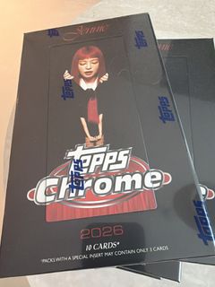 Topps Chrome Jennie Trading Card Box, Toys & Collectibles, Trading ...