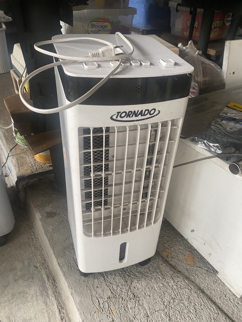 Tornado / Dowell Air Cooler (Category: Air Conditioning and Heating) located in Manila. Submitted by red_door_crafts (Listing ID 1469628952, Image 2). Description: Prepare for the incoming El Nino. Check out these aircoolers. Specs on the photos. Tomas Morato Scout Area for pickup. Buyer shoulders delivery fee. Dowell ₱3,459 Tornado Blaster ₱2,659 Tornado Personal ₱1,459 get all for ₱5,559 RFS: upgrade to aircon.