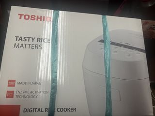 🌟全新TOSHIBA 東芝 RC-10IRPH 低醣IH磁應電飯煲 (1公升)有兩年保養, 家庭電器, 廚房電器, 鍋具 - Carousell