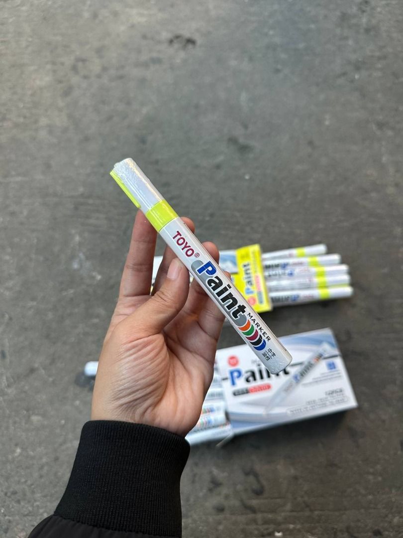 Toyo Paint Marker Color: Yellow (Category: Everything Else Others) located in Manila. Submitted by 09171479278_elsie. (Listing ID 1469600849, Image 3). Description: Toyo Paint Marker Color: Yellow.