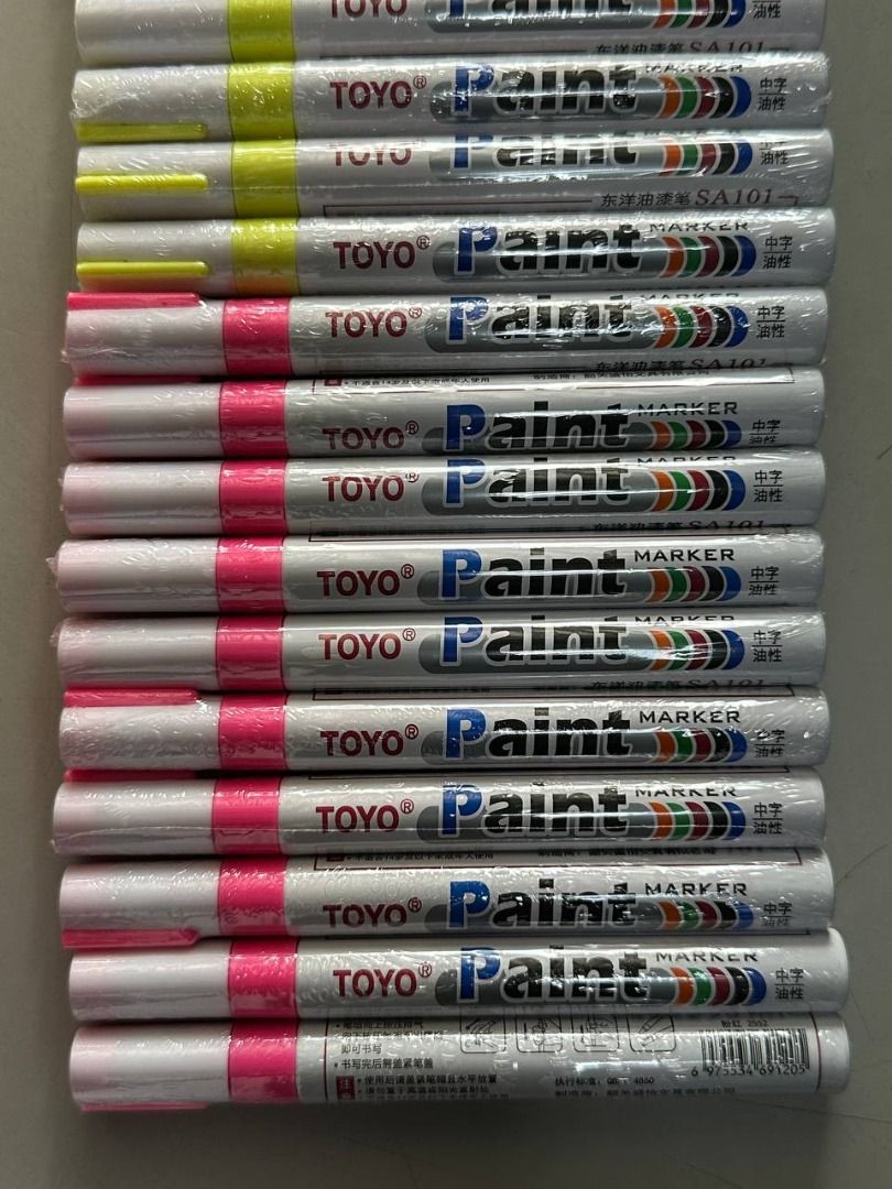 Toyo Paint Marker Color: Yellow (Category: Everything Else Others) located in Manila. Submitted by 09171479278_elsie. (Listing ID 1469601055, Image 3). Description: Toyo Paint Marker Color: Yellow.
