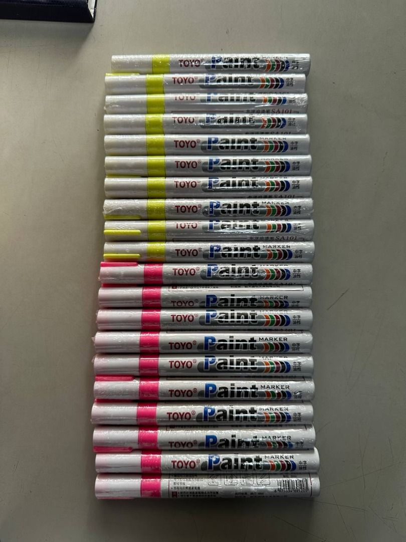 Toyo Paint Marker Color: Yellow (Category: Everything Else Others) located in Manila. Submitted by 09171479278_elsie. (Listing ID 1469601055, Image 1). Description: Toyo Paint Marker Color: Yellow.