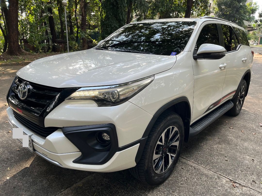 Toyota Fortuner TRD Sportivo Auto (Category: Used Cars) located in Quezon City. Submitted by papabey (Listing ID 1362158098, Image 2). Description: -1st owner (under my name) -Renewed registration for 2026 -Complete casa service records then from a reputable garage after warranty expiration -Interior is in brand new condition -Exterior is in very good condition -Genuine Bi-beam LED headlights with no spliced factory wiring -JVC Kenwood Premium AV