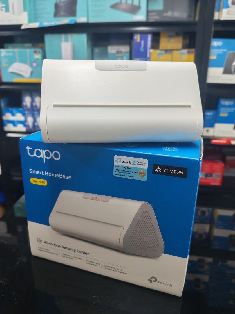 TP-LINK TAPO H500 SMART HOME BASE HUB (Category: Security Systems & CCTV Cameras) located in Taguig. Submitted by rm.itech051523 (Listing ID 1469585080, Image 2). Description: .