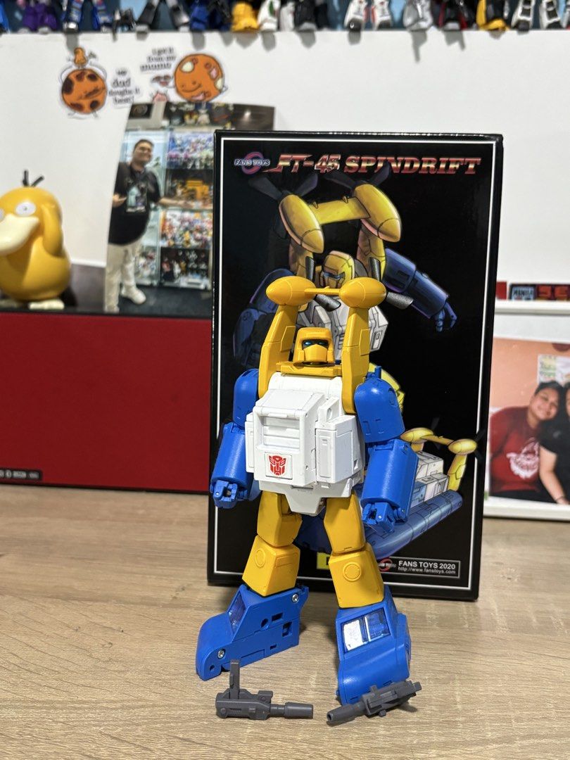 Transformers Masterpiece Scale Sale (Category: Gundam & Model Kits) located in Manila. Submitted by fatmanplayss (Listing ID 1469585458, Image 2). Description: For Sale! Transform Element Prime - 2500php - COMPLETE BIB - NO ISSUES Fanstoys Spindrift Seaspray - 4000php - COMPLETE BIB - NO ISSUES MP RECORDING ALLIANCE BLASTER - 2500php - COMPLETE BIB - NO ISSUES - NO RAMHORN TAPE KFC Blaster Tapes - 2000php - As is - Complete Accessories No Issues 