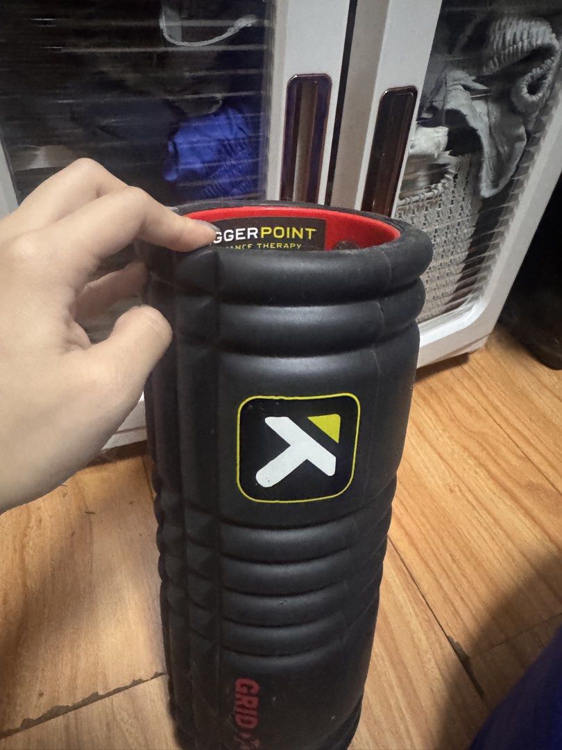 TriggerPoint GRID Foam Roller Black (Category: Toning & Stretching Accessories) located in Quezon City. Submitted by leatherco (Listing ID 1469684121, Image 1). Description: Di nagamit.