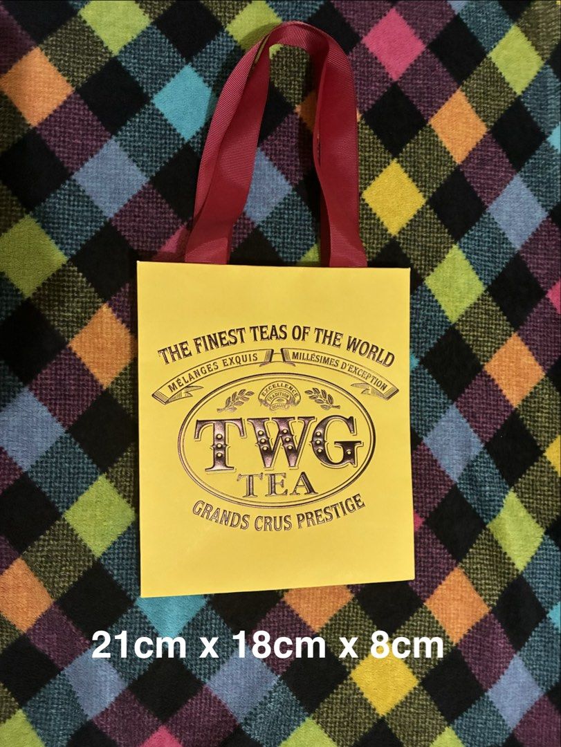 TWG paper bag (Category: Everything Else Others) located in Muntinlupa City. Submitted by mystyle10 (Listing ID 1469607265, Image 1). Description: .