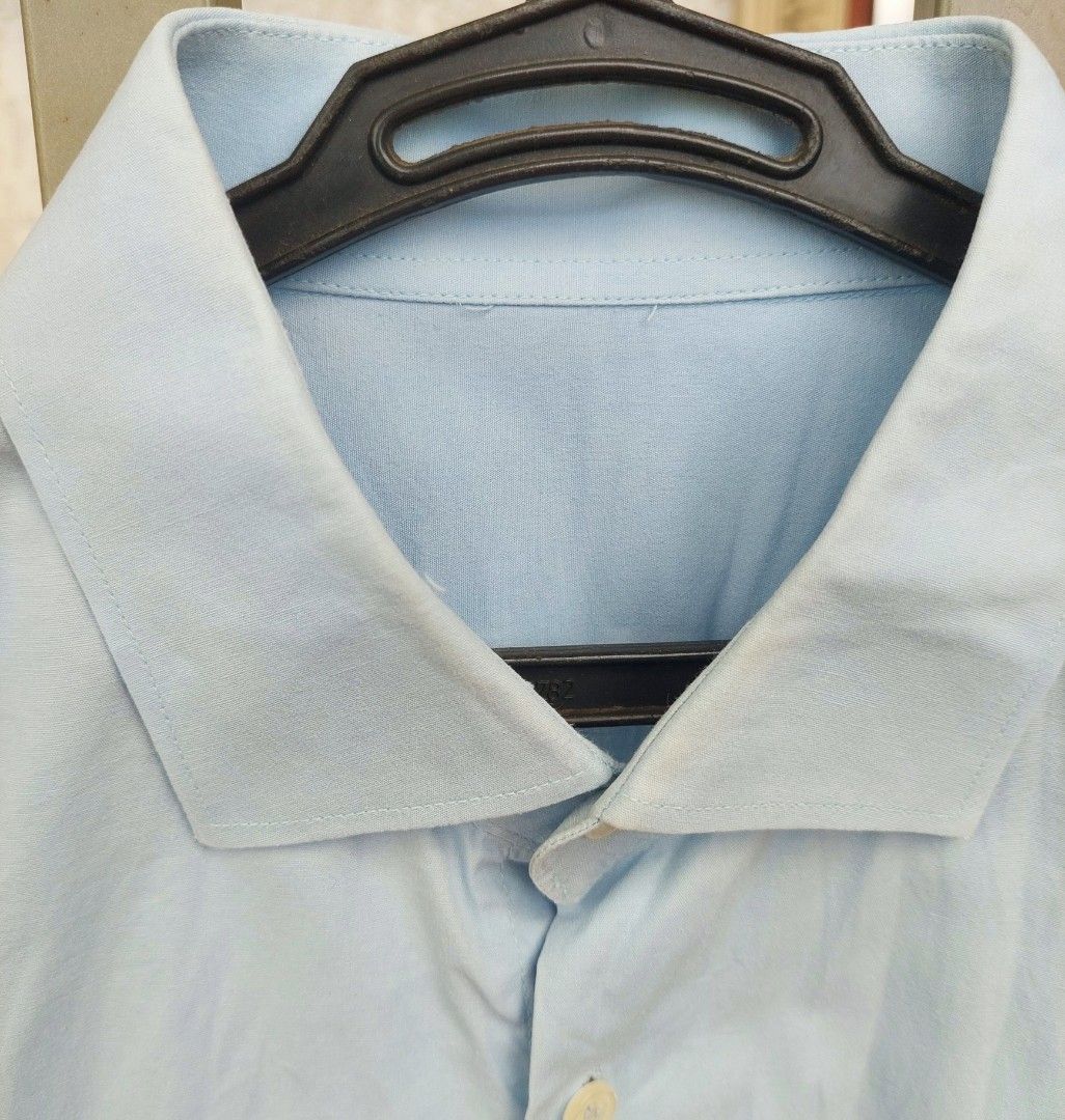 Unbranded Long Sleeve, Size L (Category: Formal Shirts) located in Quezon City. Submitted by donjie (Listing ID 1469675377, Image 2). Description: Men's Long Sleeve Size L Unbranded With Collar wear.