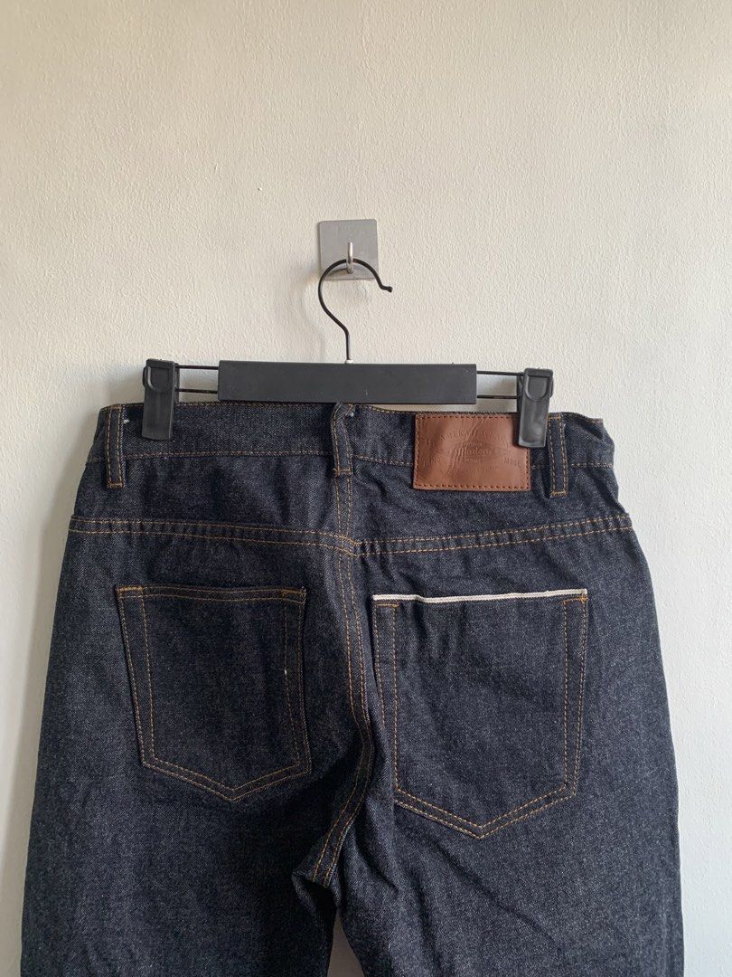 Uncle FU selvedge (Category: Jeans) located in Tanauan. Submitted by ohnemiguel69 (Listing ID 1469714031, Image 3). Description: Uncle Fu Selvedge Pants No issue As new Condition Washed W- 30 L- 40 Leg Open- 7 ₱1500+SF 📍TANAUAN CITY BATANGAS📍.