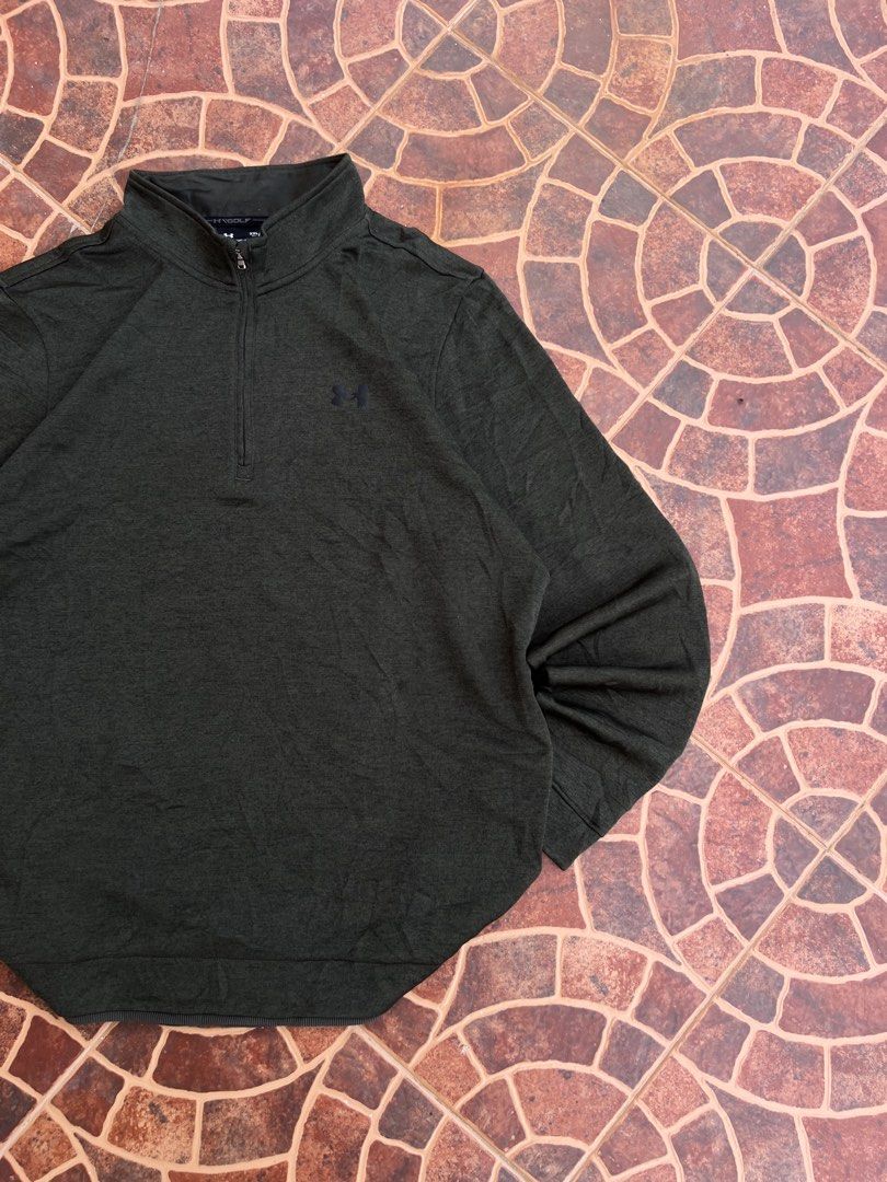 UNDER ARMOUR Q-zip (Category: Coats, Jackets and Outerwear) located in Batangas. Submitted by engr_thrift (Listing ID 1469669632, Image 2). Description: 📌 UNDER ARMOUR (2xl) 📐Dimension ( Inches ) Length: 30 Width : 25.5 Color rate: 9.5/10 Issue : none .