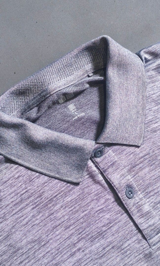Uniqlo Dry Rex Poloshirr (Category: Racket and Ball Sports) located in Toledo. Submitted by thejosepharchiveonig (Listing ID 1469717602, Image 2). Description: 20W | 27L panf pickle niyo mga boss.