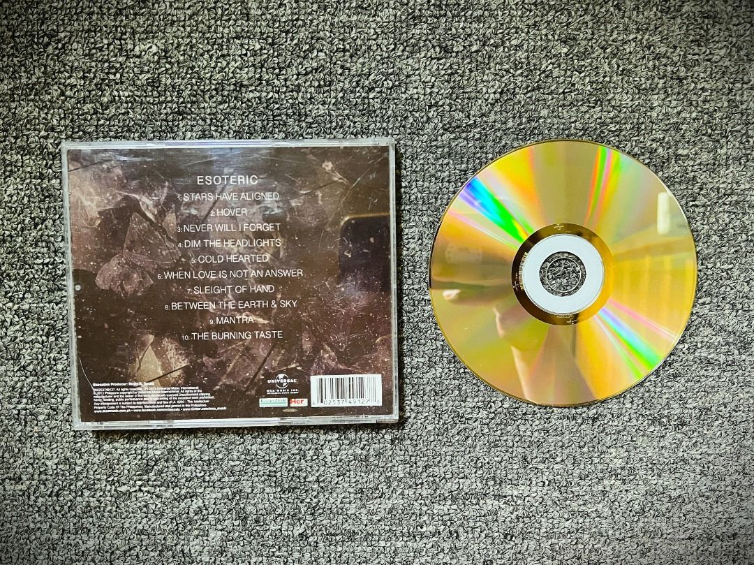 URBANDUB (2013) Esoteric CD (Category: CDs & DVDs) located in Cebu City. Submitted by lighterrecords (Listing ID 1469695924, Image 2). Description: Calling all Dubistas and OPM rock collectors! Letting go of a crucial piece of local rock history from my personal archive. This is the original physical CD release of Esoteric (2013, MCA Music), the sixth and final studio album released by the Giant Sound of the South before their hiatus. Finding ori