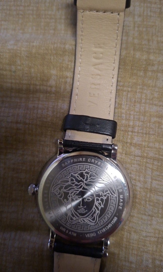VERSACE watch (Category: Women's Watches) located in Paranaque City. Submitted by onyx421 (Listing ID 1469640063, Image 2). Description: Vetsace Medusa Sapphire Crystal Swiss made.