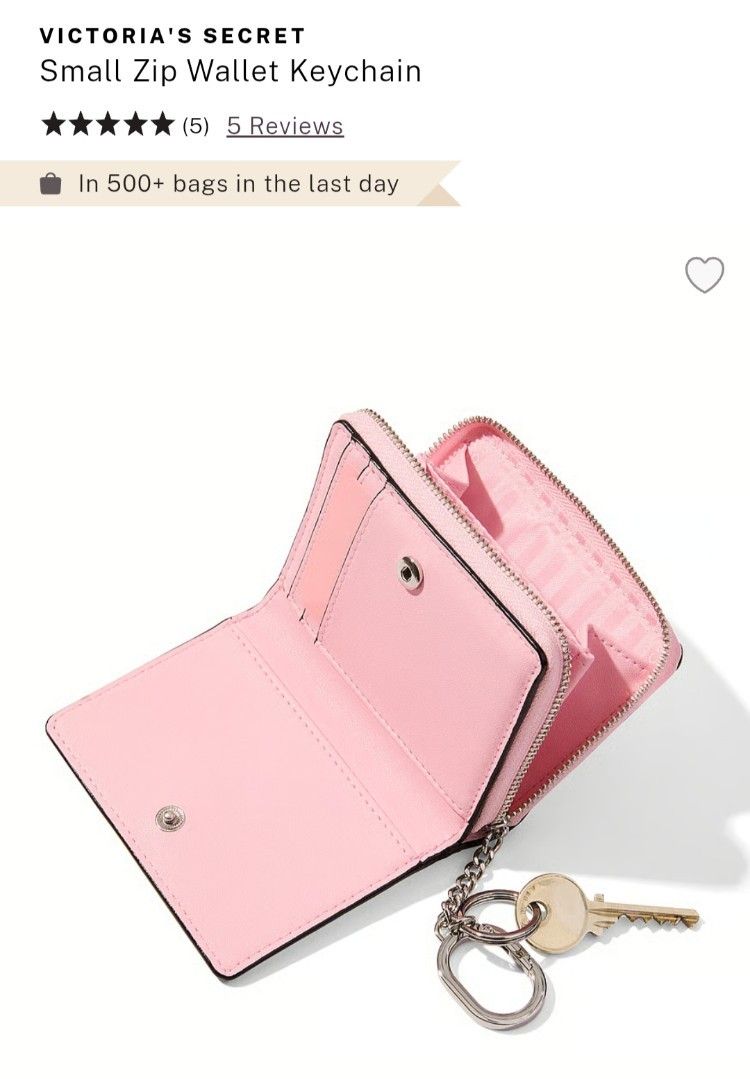 Victoria Secret Small Zip Wallet Keyholder (Category: Announcements) located in Bulacan. Submitted by finefindstuffbykdc_ (Listing ID 1469532768, Image 2). Description: ETA JAN 2027 50% DP.