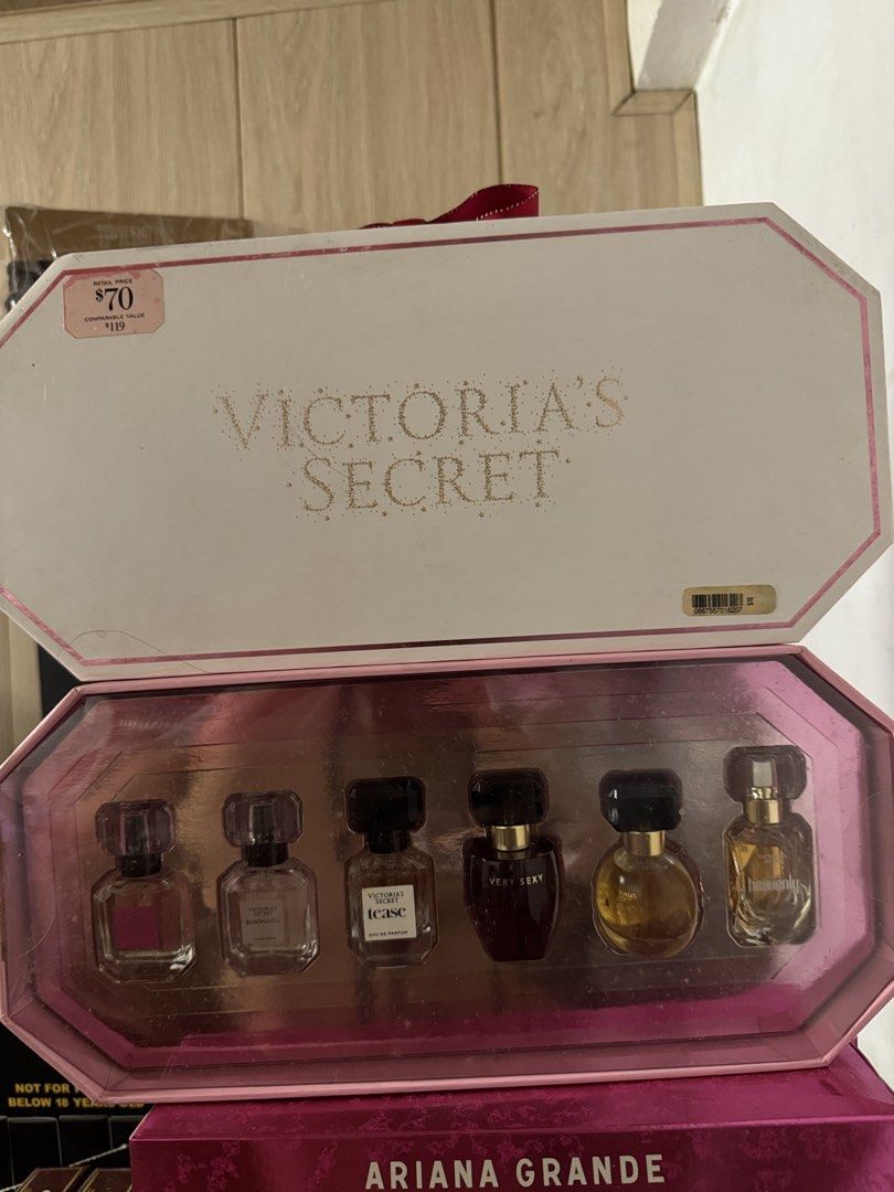Victoria’s secret (Category: Fragrance & Deodorants) located in Manila. Submitted by zappy21 (Listing ID 1469675941, Image 1). Description: Scratches on box Unused/ new.