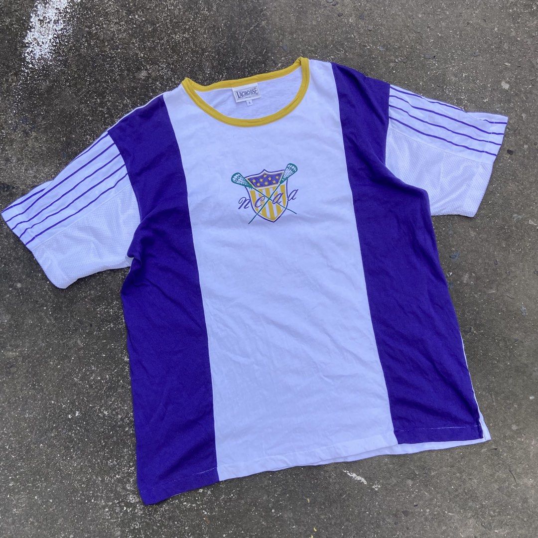 Vintage 1990’s NCAA Lacrosse Jersey Tee (Category: Tshirts & Polo Shirts ) located in Angeles City. Submitted by eriellynngotvintage (Listing ID 1469669017, Image 1). Description: 22x28 L on tag Good Condition. See photo for details 330 Angeles City Pampanga.
