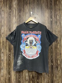 VINTAGE IRON MAIDEN SEVENTH SON T SHIRT, Men's Fashion, Tops & Sets ...