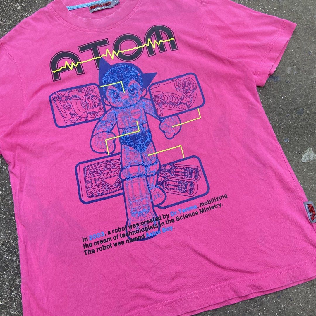 Vintage Official Astro Boy Anime Tee (Category: Tshirts & Polo Shirts ) located in Angeles City. Submitted by eriellynngotvintage (Listing ID 1469684289, Image 3). Description: 21x26 M on tag Stains sa likod. See photo for details 440 Angeles City Pampanga.