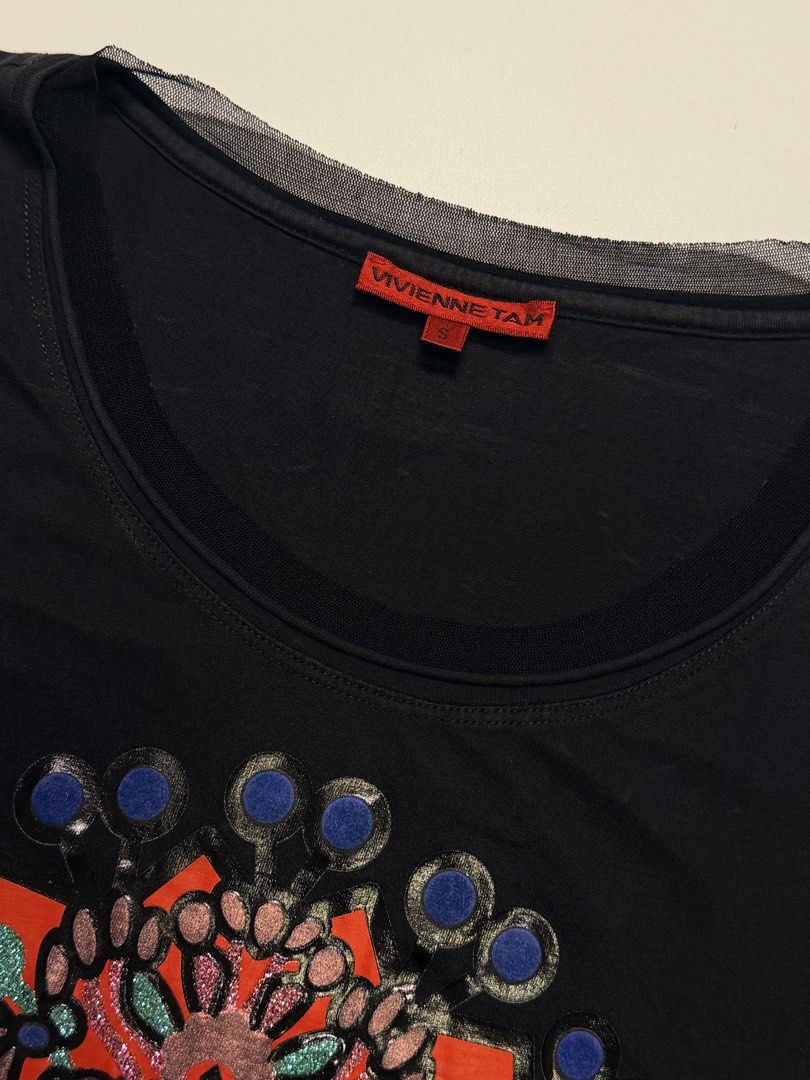 Vivienne Tam (Category: Shirts) located in Manila. Submitted by eashalwsa (Listing ID 1469574107, Image 2). Description: no flaws.