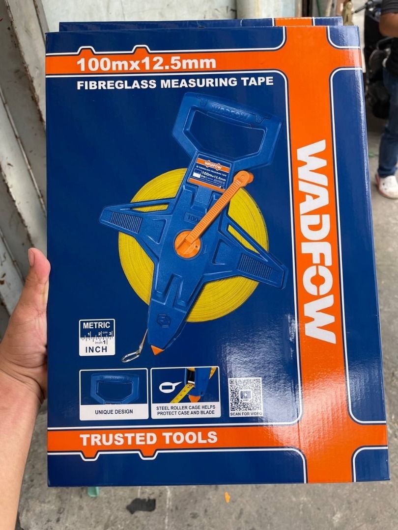 WADFOW MEASURING TAPE size: 100M (Category: Everything Else Others) located in Manila. Submitted by joeyroque09 (Listing ID 1469579334, Image 3). Description: WADFOW MEASURING TAPE size: 100M.