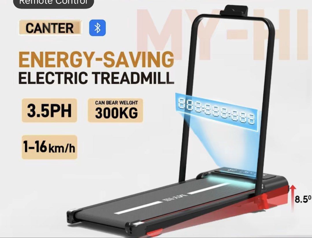 WALKING PAD || THREAD-MILL (Category: Other Home Appliances) located in Manila. Submitted by louise2025 (Listing ID 1469645334, Image 3). Description: LOC: FAIRVIEW QUEZON CITY MY-HI 16km/h Folding electric threadmill with remote NO BOX SLIGHTLY USED WORKING REMOTE & TOOLS RFS: Prefer walking outside and no longer being used.