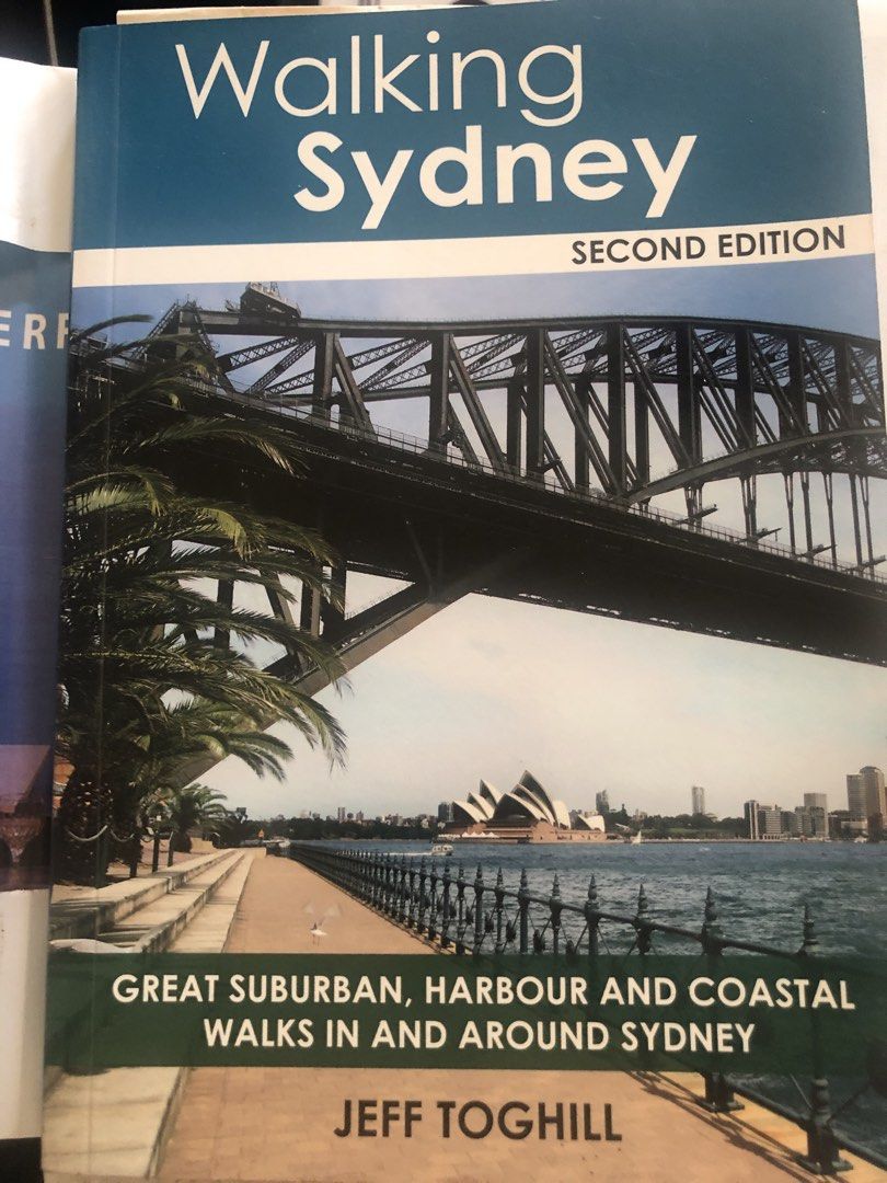 Walking Sydney Second Edition by Jeff Toghill (Category: Storybooks) located in Quezon City. Submitted by safedragon_2306ab257 (Listing ID 1469629160, Image 1). Description: - Title: Walking Sydney (2nd Edition) by Jeff Toghill - Format: Paperback travel book - Content: Detailed route information for suburban, harbour, and coastal walks - Best for: Exploring local paths, trails, and scenic routes around Sydney on foot - Condition: Great guide for