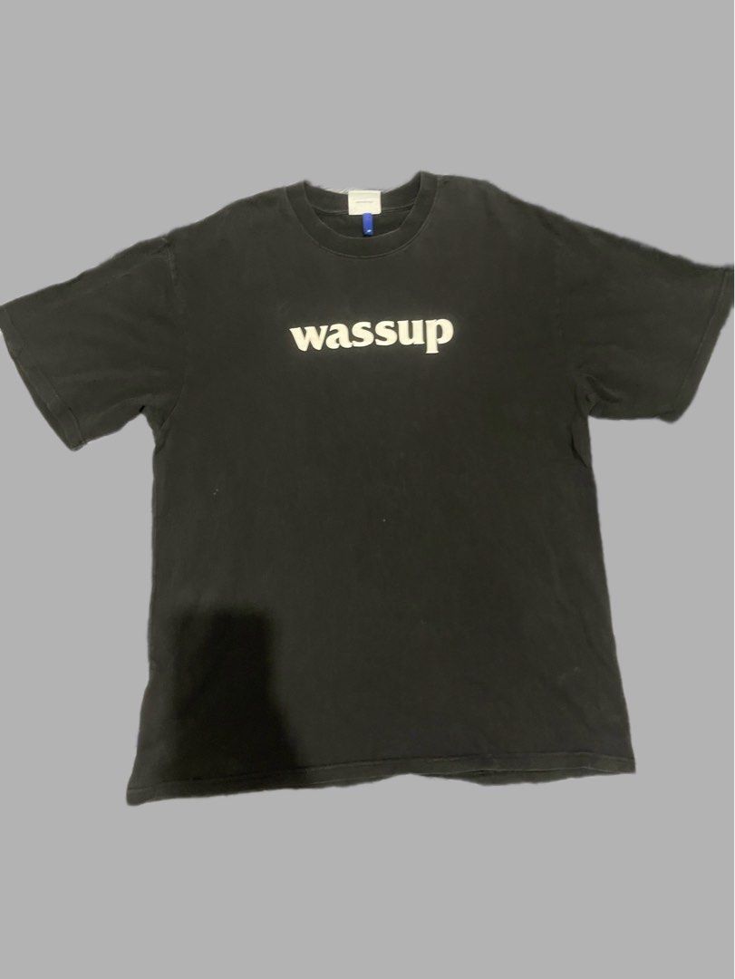 Wassup shirt (Category: Shorts) located in San Jacinto. Submitted by clothcartelph (Listing ID 1469662054, Image 1). Description: Size: XL Dimes: 22/30 Width: 22 Length: 30 Issue: ~ Color rate: 9.3/10 .