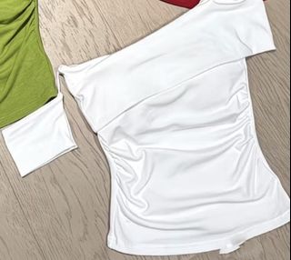 One Piece White Tassle Bodysut, Women's Fashion, Tops, Other Tops on ...