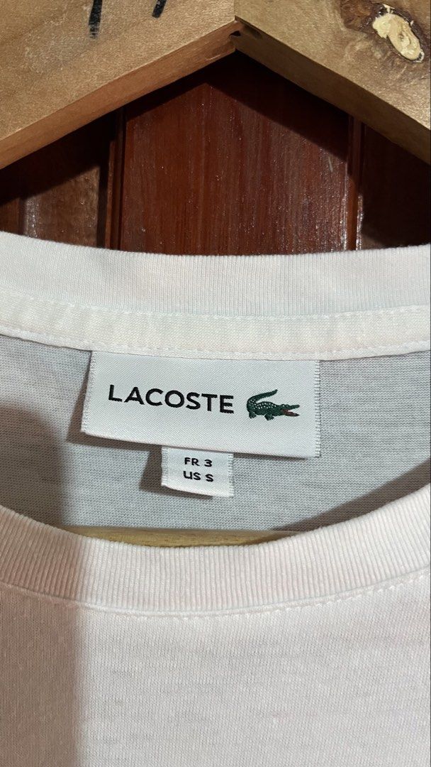🐊White Shirt Lacoste🐊 (Category: Formal Shirts) located in Naga. Submitted by rexivan (Listing ID 1469582076, Image 3). Description: 🐊White Shirt Lacoste🐊 👉🏽Like new Condition 👉🏽dimension: 19 Width 27 Length 👉🏽Issue: No Issue 👉🏽Color rate: 10/10 👉🏽Color: White 👉🏽Size: 3 on tag 👉🏽Need Wash only 🏷️ Price + Shipping fee Location: City of Naga Cebu Limit your expectations, the items are thrifted/UKAY (unless stated as brand new), B