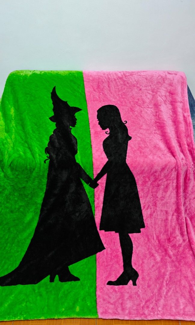 Wicked Fur Fleece Blanket - Double (Category: Bedding & Towels) located in Mariveles. Submitted by hl.reyrfinds (Listing ID 1469697680, Image 1). Description: 🍀☘️🍀☘️🍀 ✨ WITH TAG Fur Fleece Blanket Soft, Heavy Glossy Pay First. MOD: JnT.