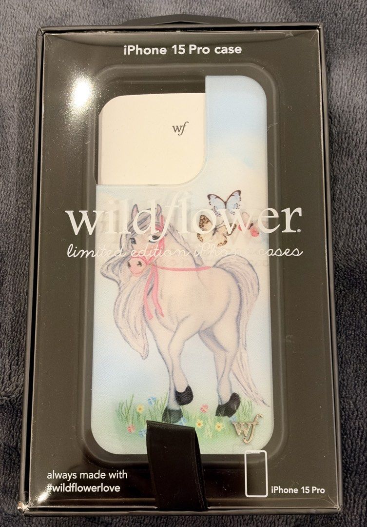 Wildflower Case - iPhone 15 Pro (Category: Cases & Sleeves) located in Pasig City. Submitted by caroline111 (Listing ID 1469671930, Image 1). Description: Authentic/original.