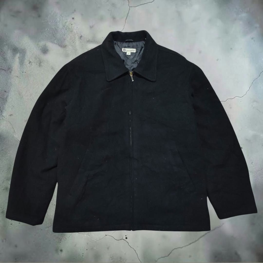Wilke Rodriguez Harrington Black Jacket (Category: Coats, Jackets and Outerwear) located in Pasay City. Submitted by chokmvn (Listing ID 1469663612, Image 1). Description: WILKE RODRIGUEZ harrington jacket Color: Black Size: (M) american size fits to (XL) Dimes: W 25 x L 28 Fabric: Wool, Heavy - Excellent Condition (no issues) - YKK zipper - Complete Tags.