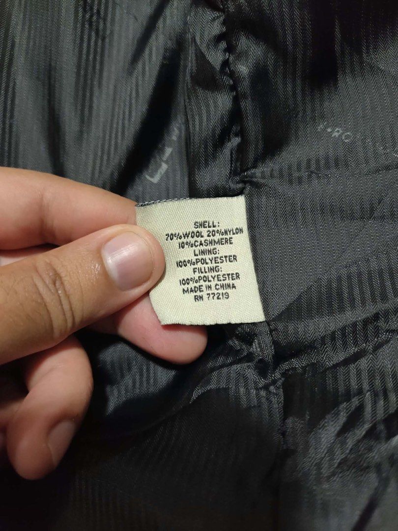 Wilke Rodriguez Harrington Black Jacket (Category: Coats, Jackets and Outerwear) located in Pasay City. Submitted by chokmvn (Listing ID 1469663612, Image 3). Description: WILKE RODRIGUEZ harrington jacket Color: Black Size: (M) american size fits to (XL) Dimes: W 25 x L 28 Fabric: Wool, Heavy - Excellent Condition (no issues) - YKK zipper - Complete Tags.
