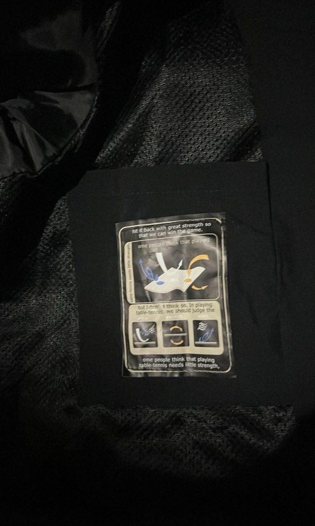Wind breaker (Category: Coats, Jackets and Outerwear) located in Manila. Submitted by style_hoods (Listing ID 1469744010, Image 2). Description: Art,cryx Win breaker Medium on tags Dimes: 21/24 Black Excellent condition .