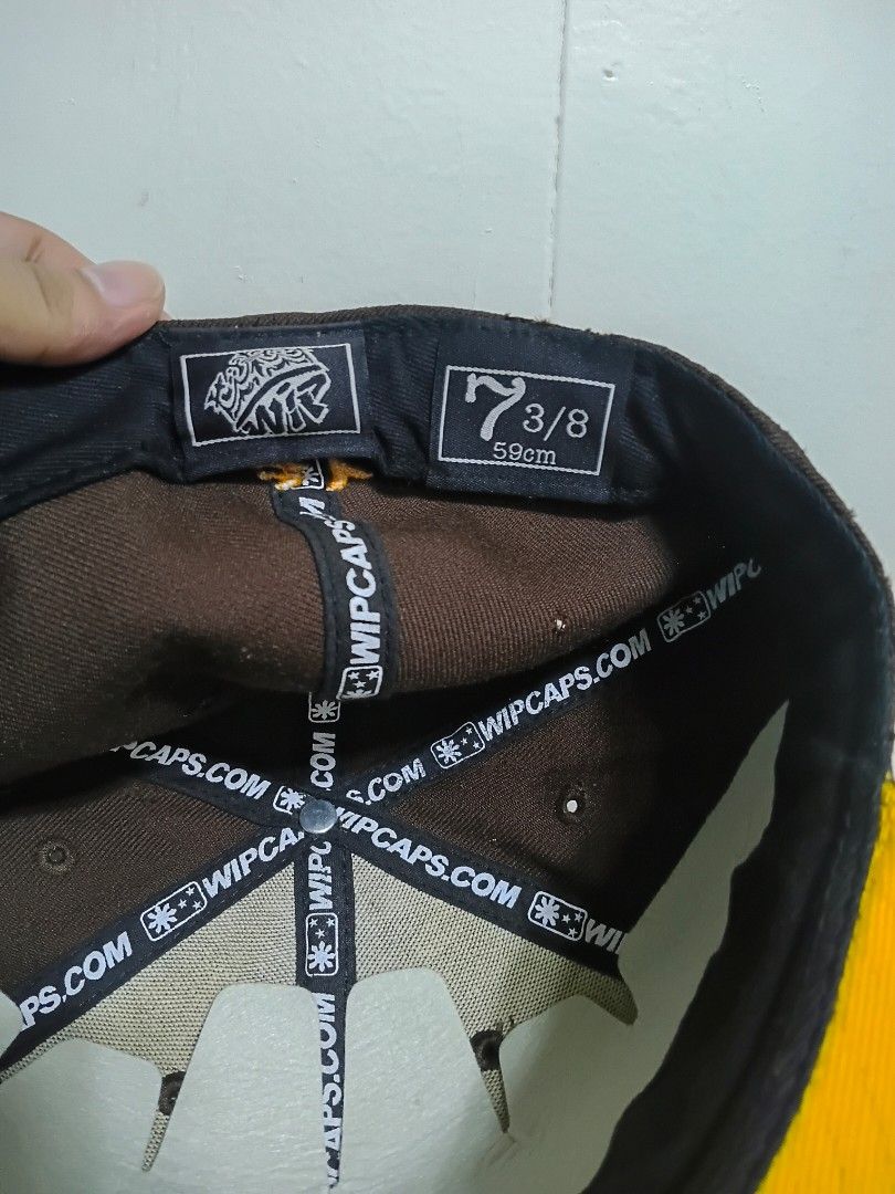 Wipcaps Yellow Dragon (Category: Caps & Hats) located in Quezon City. Submitted by stuffcollection123 (Listing ID 1469687538, Image 3). Description: For Sale Wipcaps Yellow Dragon Waste Land Series 100% legit 400 only size 7 3/8 issue may mga pin hole check nyo nlng pics Loc. North Caloocan Deparo Shipping Lbc Jnt Lalamove.