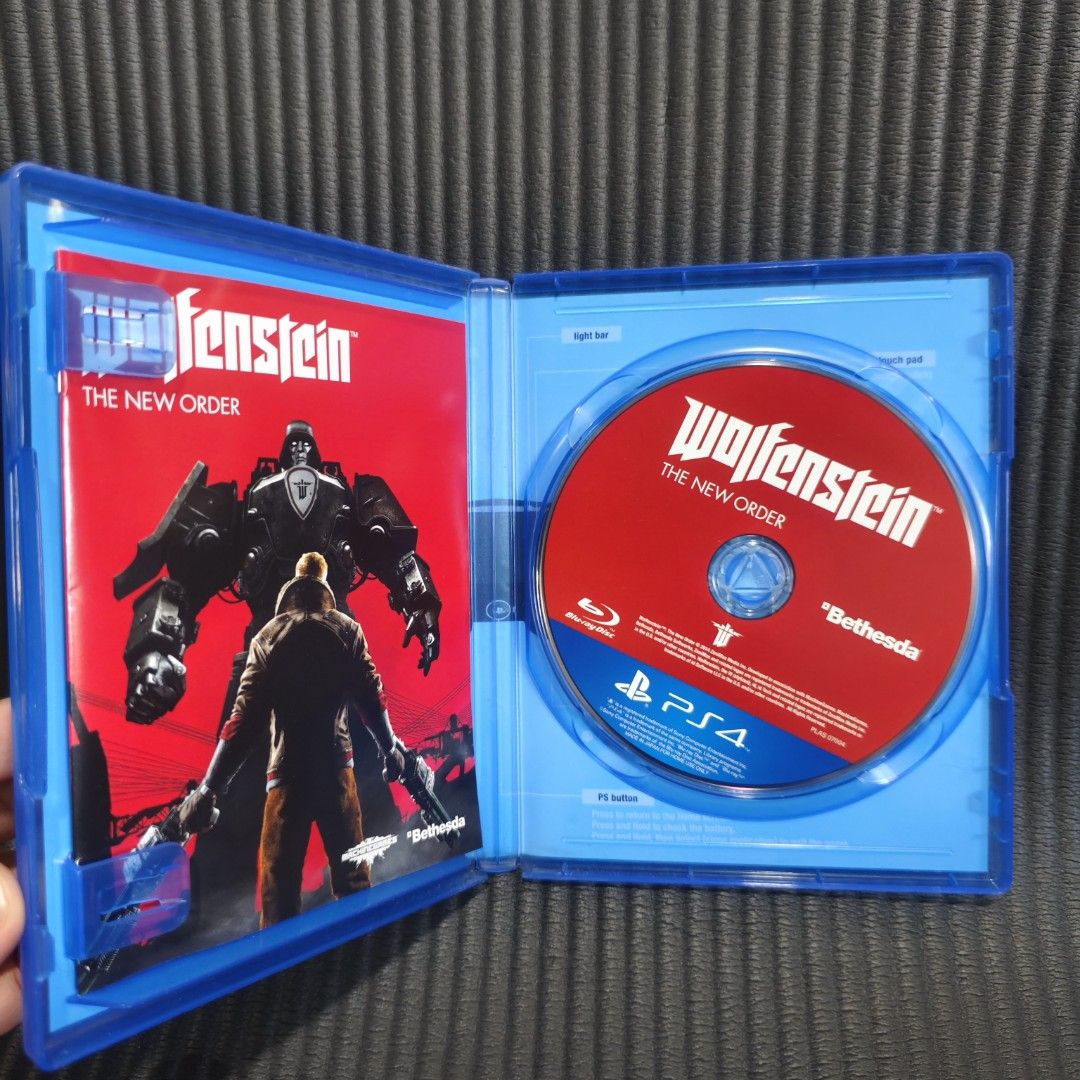 Wolfenstein The New Order PS4 Game (R3) (Category: PlayStation) located in Quezon City. Submitted by shopme_gadget30 (Listing ID 1469634071, Image 3). Description: kindly read the details first for sale fixed price good condition tested and working with Case and disc game compatible to ps4 /ps5 console R3 Region qc area meet up: sm north shipping fee must shoulder by the buyer via lalamove or grab payment: bdo/gcash happy gaming everyone.