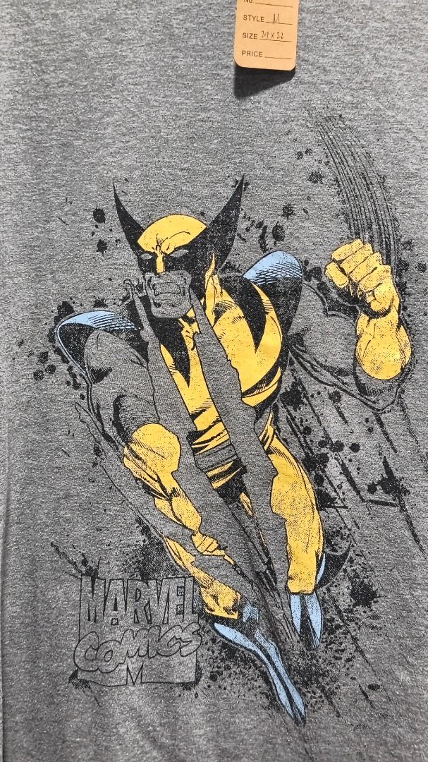 Wolverine x George (Category: Tshirts & Polo Shirts ) located in Davao. Submitted by thethriftproject082 (Listing ID 1469749385, Image 3). Description: Wolverine x George 📍𝐌𝐈𝐍𝐄: 400 📍𝐒𝐈𝐙𝐄 𝐎𝐍 𝐓𝐀𝐆: M 📍𝐃𝐈𝐌𝐄𝐒: 22 x 29.