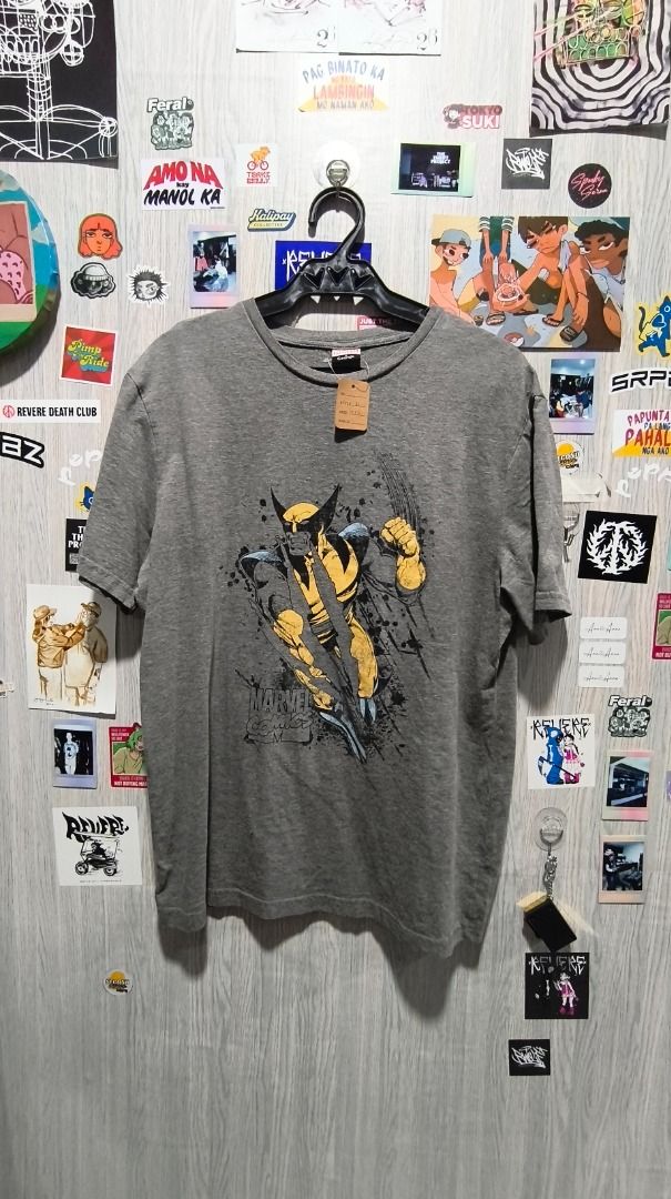 Wolverine x George (Category: Tshirts & Polo Shirts ) located in Davao. Submitted by thethriftproject082 (Listing ID 1469749385, Image 1). Description: Wolverine x George 📍𝐌𝐈𝐍𝐄: 400 📍𝐒𝐈𝐙𝐄 𝐎𝐍 𝐓𝐀𝐆: M 📍𝐃𝐈𝐌𝐄𝐒: 22 x 29.