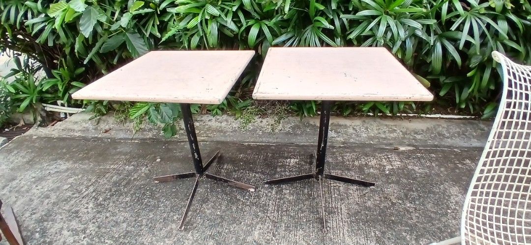 Wood table (Category: Everything Else Others) located in Marikina City. Submitted by darthvader888 (Listing ID 1469612632, Image 1). Description: solid wood metal frame 1.8k each.