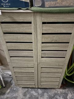White 4 Drawer Shoe Cabinet Organizer, Furniture & Home Living ...