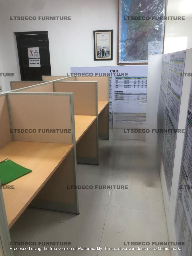 workstation cubicles table office partition furnitures (Category: Office Furniture & Fixtures) located in Quezon City. Submitted by mhieda (Listing ID 1469581958, Image 2). Description: 👉Are you looking for WORKSTATION, MODULAR CUBICLES OFFICE PARTITION, and OFFICE FURNITURE SUPPLIER? LTSDECO Furniture, is direct supplier, manufacturer, and trusted provider of high quality, affordable and durable modular office divider partition, home and office