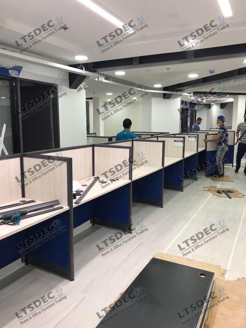 workstation table cubicles office partition furniture (Category: Office Furniture & Fixtures) located in Quezon City. Submitted by louisa.ltsdeco (Listing ID 1469583357, Image 2). Description: 👉Are you looking for WORKSTATION, MODULAR CUBICLES OFFICE PARTITION, and OFFICE FURNITURE SUPPLIER? LTSDECO Furniture, is direct supplier, manufacturer, and trusted provider of high quality, affordable and durable modular office divider partition, home and