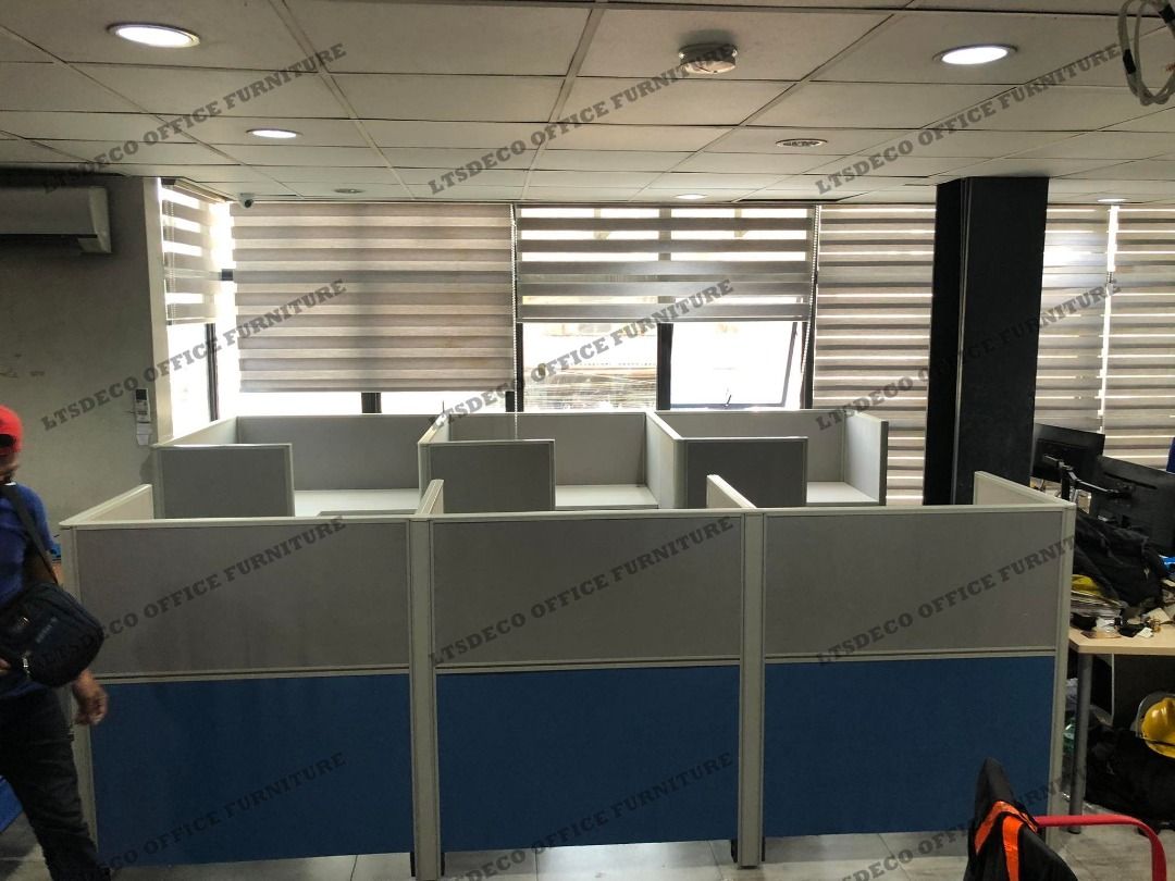 workstation table customized office partition furnitures (Category: Office Furniture & Fixtures) located in Caloocan City. Submitted by cheska.ltsdeco (Listing ID 1469638949, Image 3). Description: 👉Are you looking for WORKSTATION, MODULAR CUBICLES OFFICE PARTITION, and OFFICE FURNITURE SUPPLIER? LTSDECO Furniture, is direct supplier, manufacturer, and trusted provider of high quality, affordable and durable modular office divider partition, hom