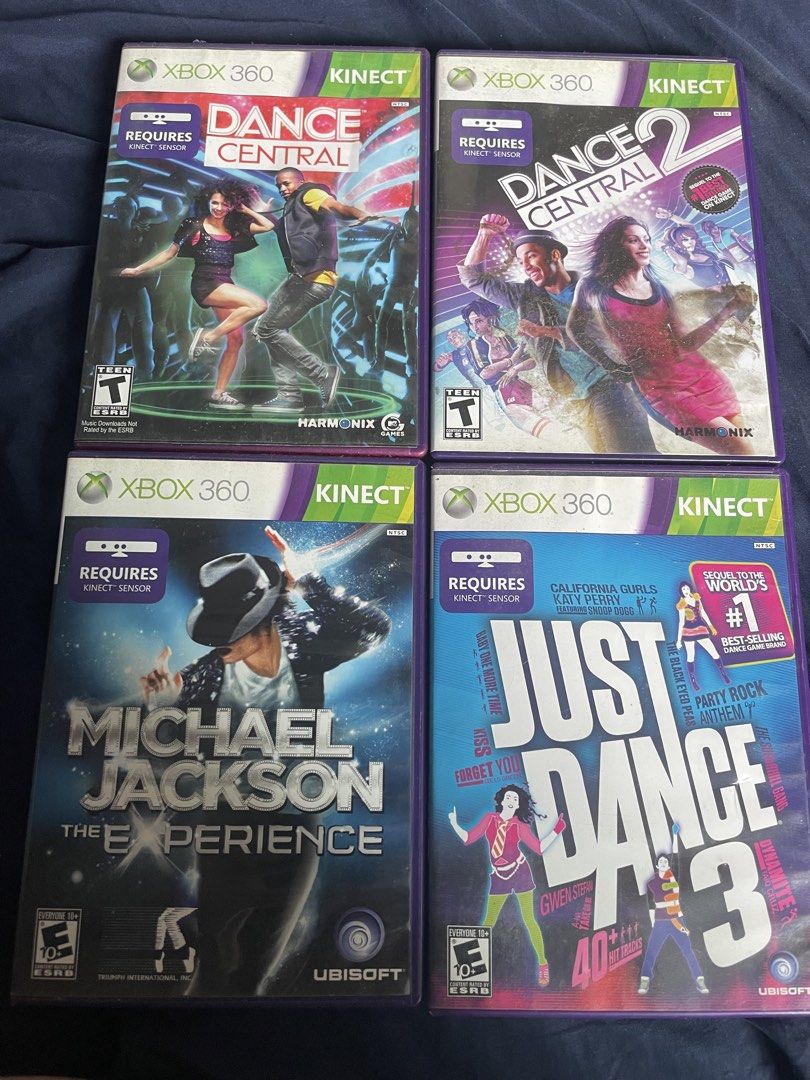 Xbox 360 Kinect Dance Games🇺🇸[READ DESCRIPTION] (Category: Xbox) located in Mandaluyong City. Submitted by just.dimitrius (Listing ID 1469616025, Image 1). Description: [FIX PRICE] Price: 350 each All tested & working via Lalamove or J&T Payment first policy 📍Mandaluyong.