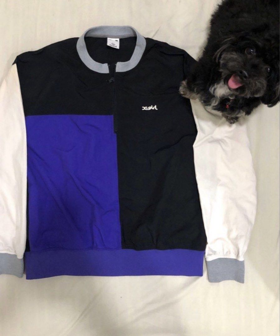X-girl Half Zip Winbreaker Size 2 (Category: Coats, Jackets and Outerwear) located in Quezon City. Submitted by t1n4y (Listing ID 1469661634, Image 3). Description: .