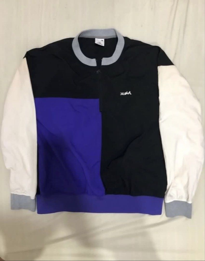 X-girl Half Zip Winbreaker Size 2 (Category: Coats, Jackets and Outerwear) located in Quezon City. Submitted by t1n4y (Listing ID 1469661634, Image 2). Description: .