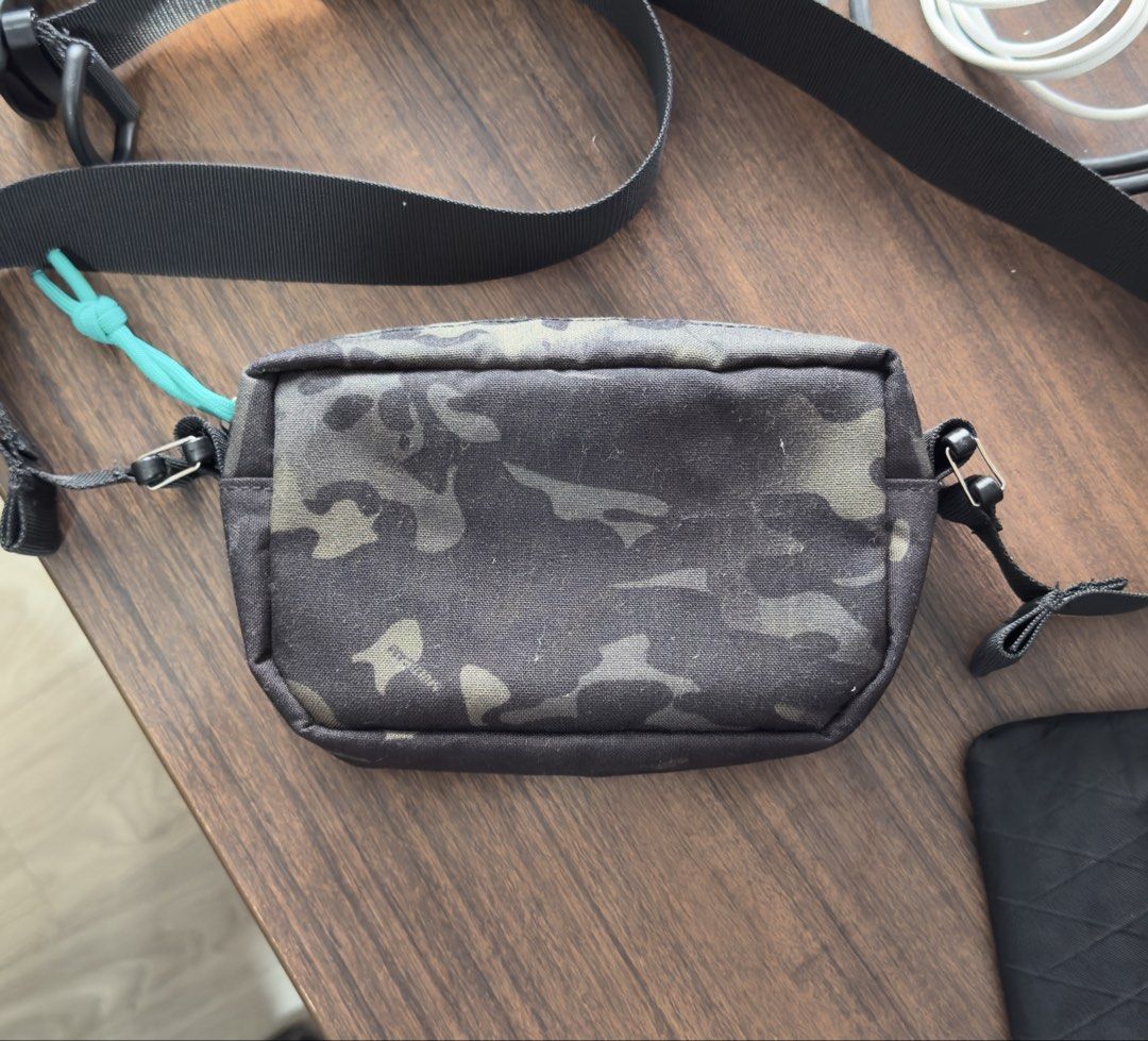 Xpac Dopp Kitt/Sling Bag (Category: Belt bags, Clutches and Pouches) located in Marilao. Submitted by carlokilla (Listing ID 1469645533, Image 3). Description: Custom Made. Dopp Kitt/Ditty Bag/Sling Bag/Wet Bag. Xpax Fabric Multicam Black Colorway. Dimension 4.5 by 6 by 2 in inches. Ykk Zipper. Comes with Shoulder Sliding Strap with 2 size ends. 25mm and 38mm. See photos for reference..